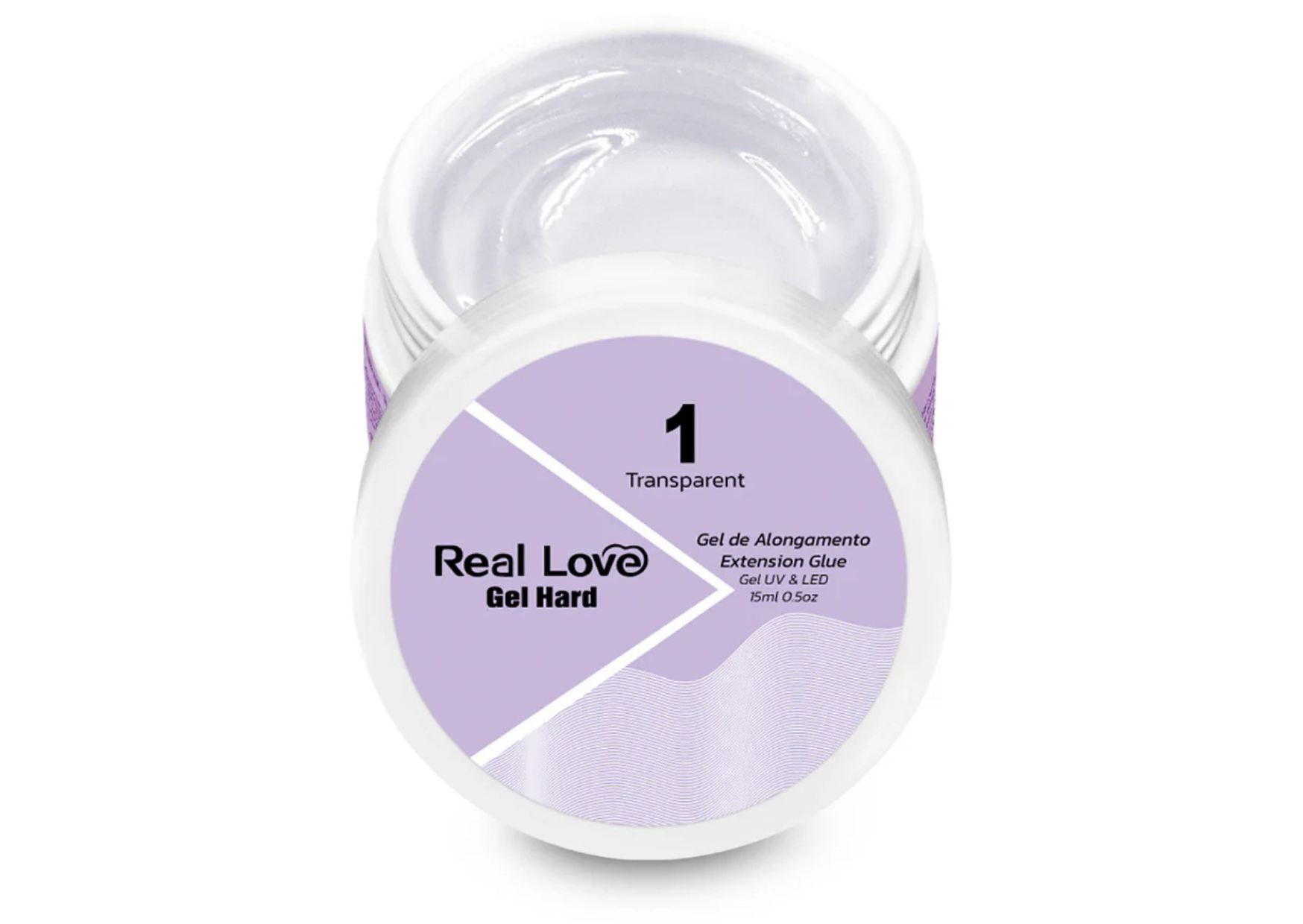 REAL LOVE - GEL HARD UV/LED 15G N. 01 TRA...
