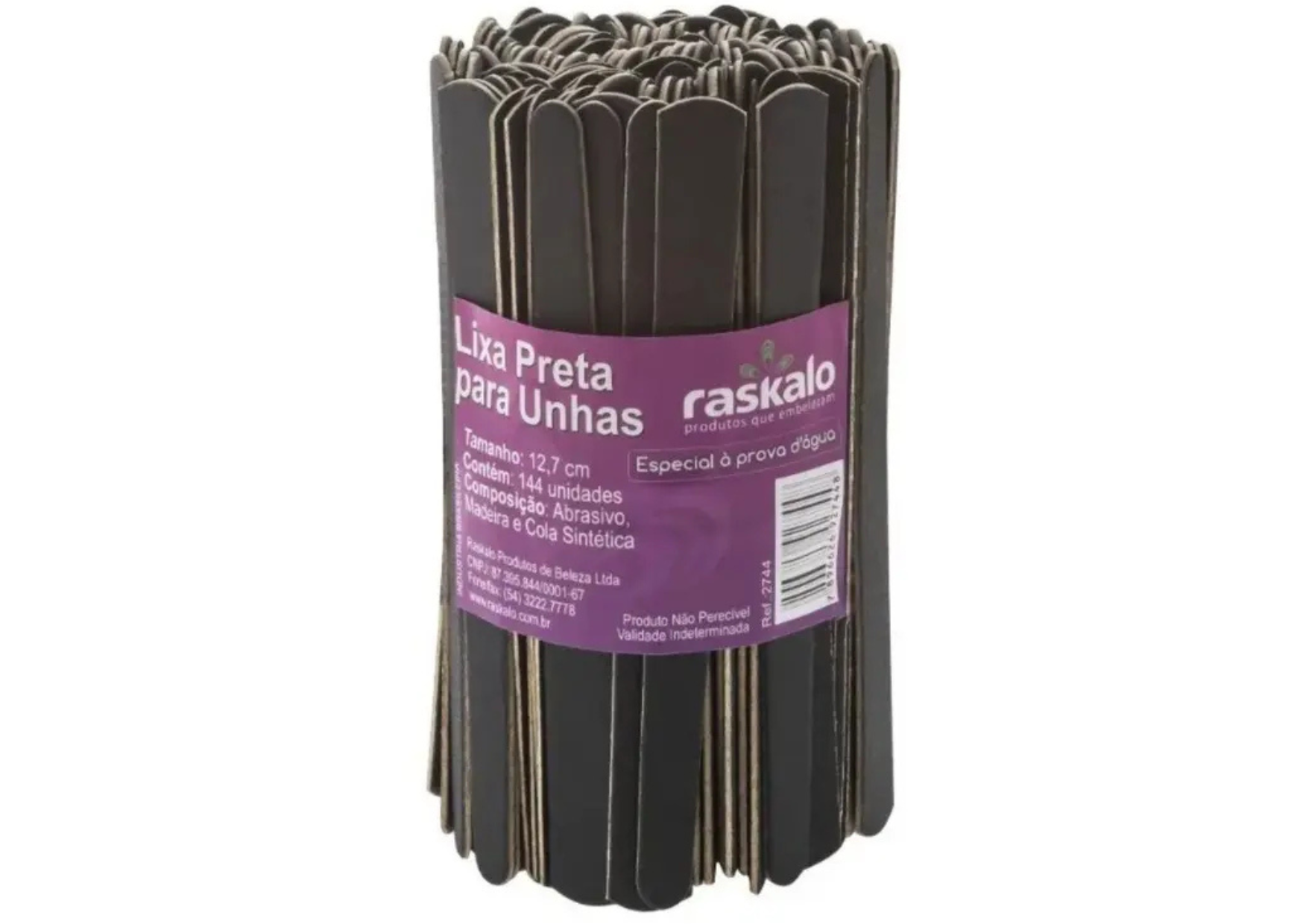 LIXA PRETA ESPECIAL C/ 144UN - RASKALO