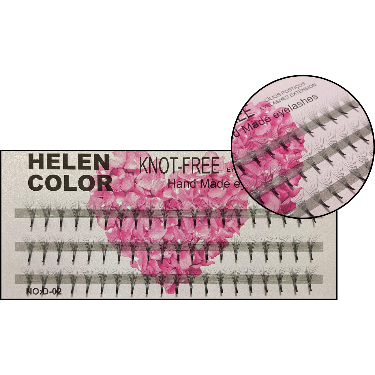 HELEN COLOR - CILIOS TUFINHO EXTENSAO SEM...