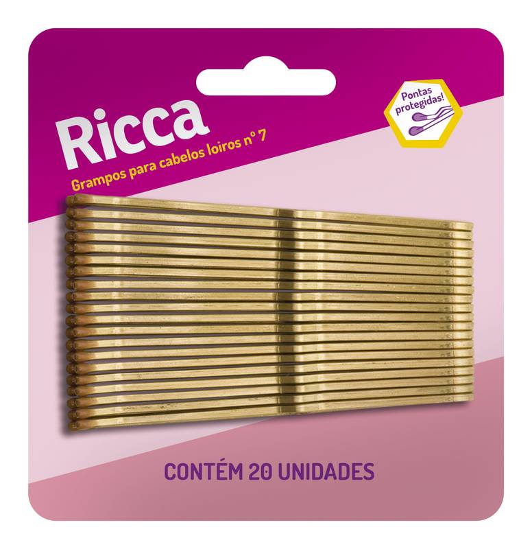 GRAMPO P/ CABELO LOIRO N.7 - RICCA