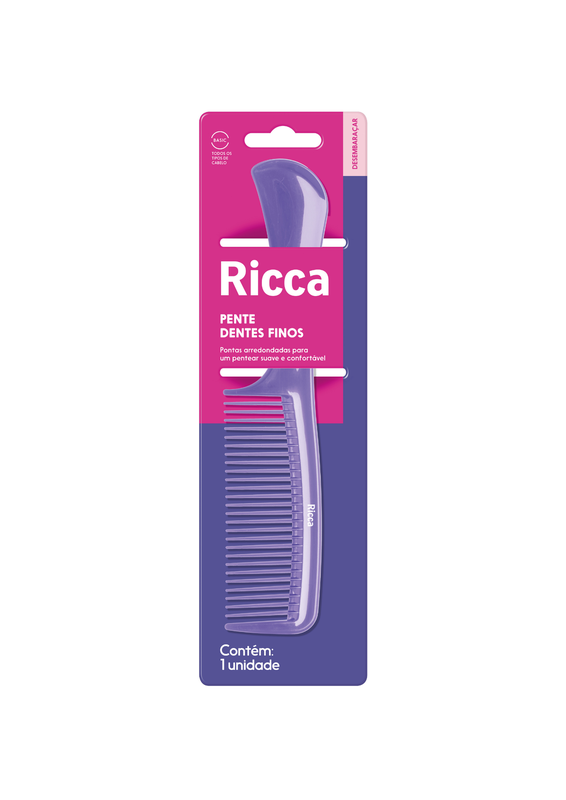 PENTE BASIC DENTES FINOS - RICCA.