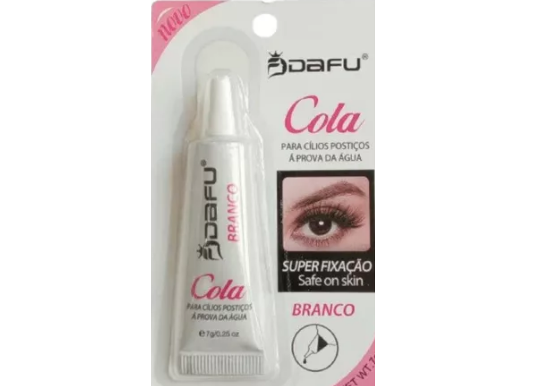 COLA P/ CILIOS TRANSPARENTE 7G (DF-CL013)...