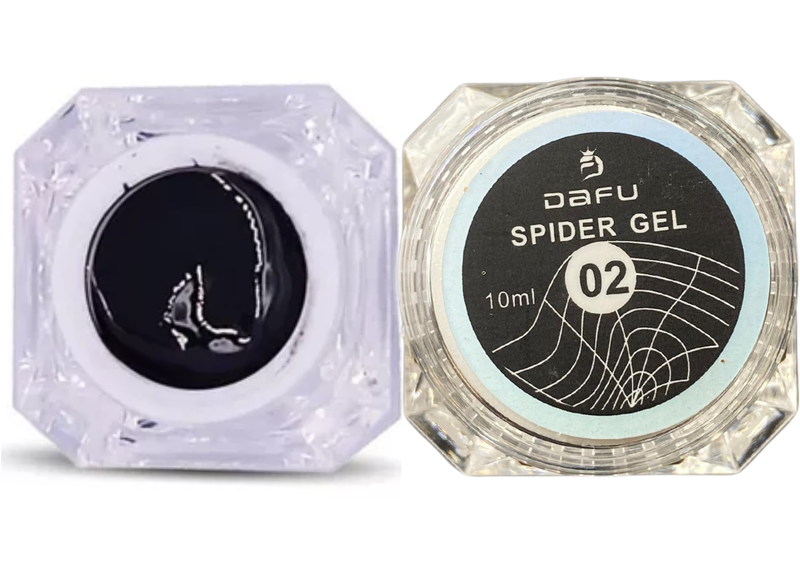 DAFU - SPIDER GEL 10ML PRETO #2 (DF-SG5-2)