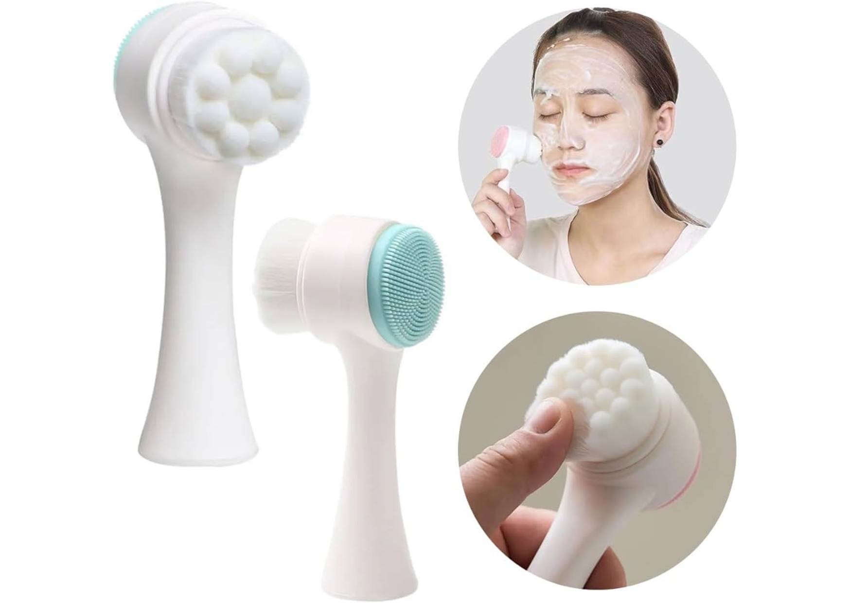 DAFU - ESPONJA FACIAL 2 EM 1 (DF101-PC75)