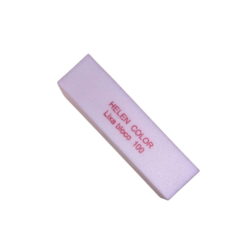 HELEN COLOR - LIXA BLOCO BRANCA C/ 10UN -...