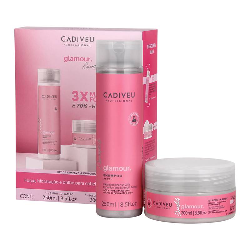 GLAMOUR - KIT PROMO HOME CARE - CADIVEU