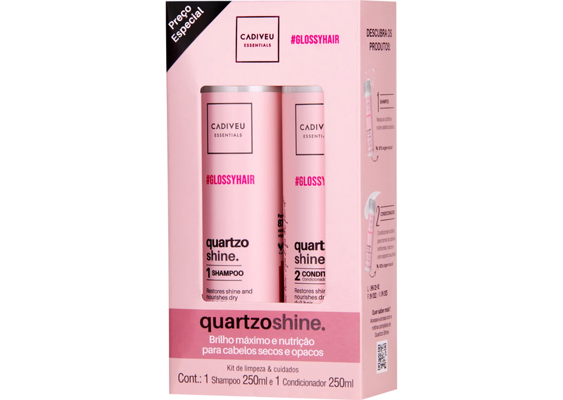 QUARTZO SHINE - KIT HOMECARE - CADIVEU