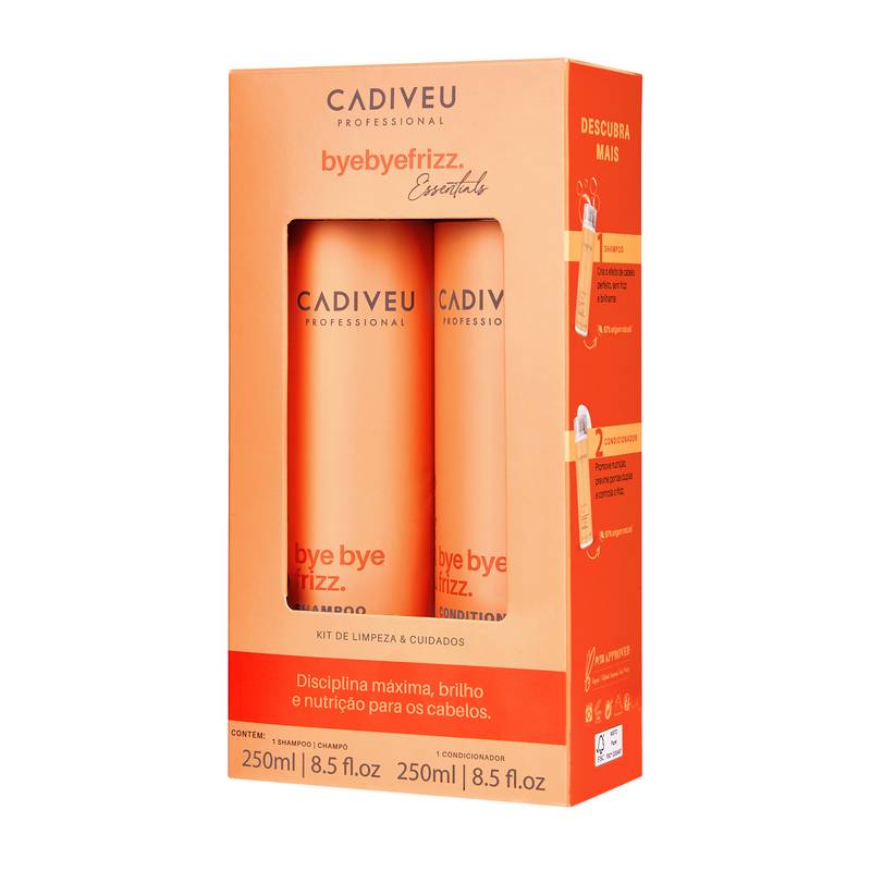 BYE BYE FRIZZ - KIT HOMECARE - CADIVEU