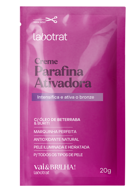LABOTRAT - SACHE CREME PARAFINA ATIVADORA...