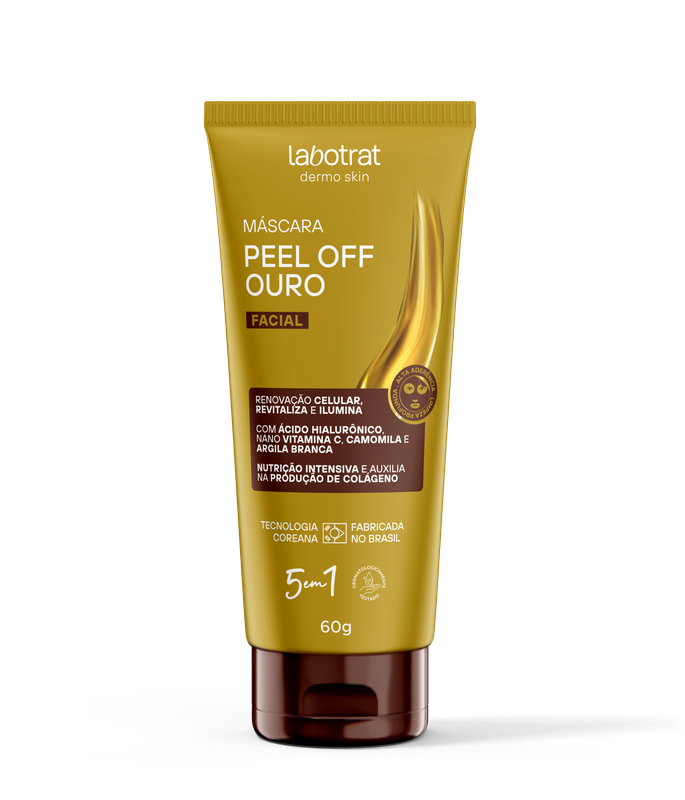 LABOTRAT - MASCARA PEEL OFF OURO 60G