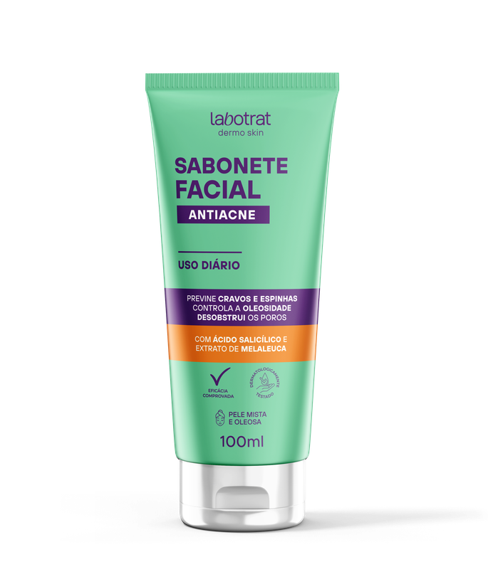 LABOTRAT - SABONETE FACIAL ANTIACNE 100ML