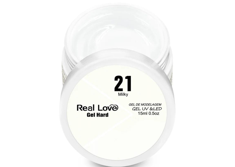 REAL LOVE - GEL HARD UV/LED 15G N.21 MILK...