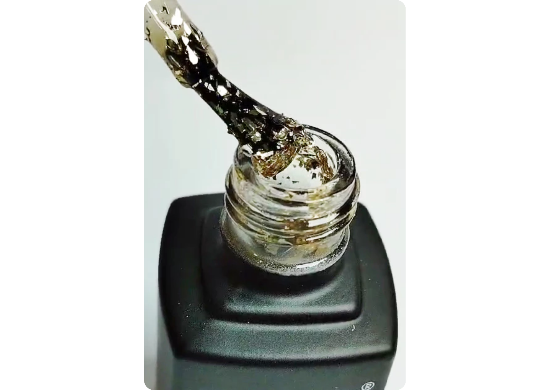 REAL LOVE - TOP COAT GLITTER DOURADO 12ML...