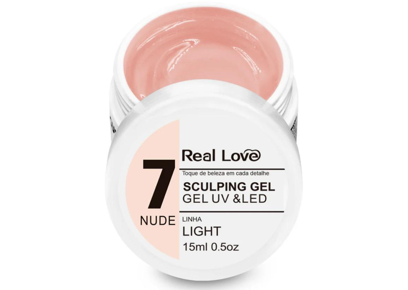 REAL LOVE - GEL 15ML UV/LED - N 07 NUDE (...