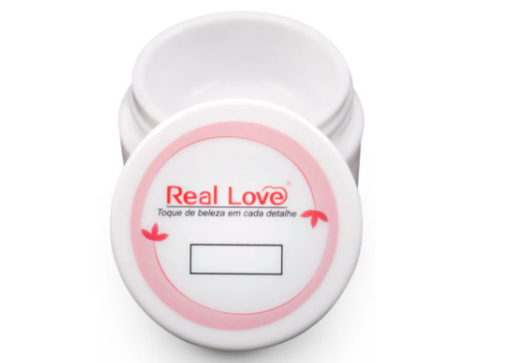 REAL LOVE - POTE P/ REFIL DE GEL DE UNHAS...