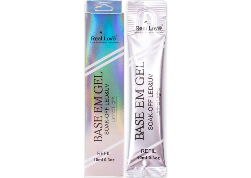 REAL LOVE - REFIL BASE EM GEL LINHA LIGHT...