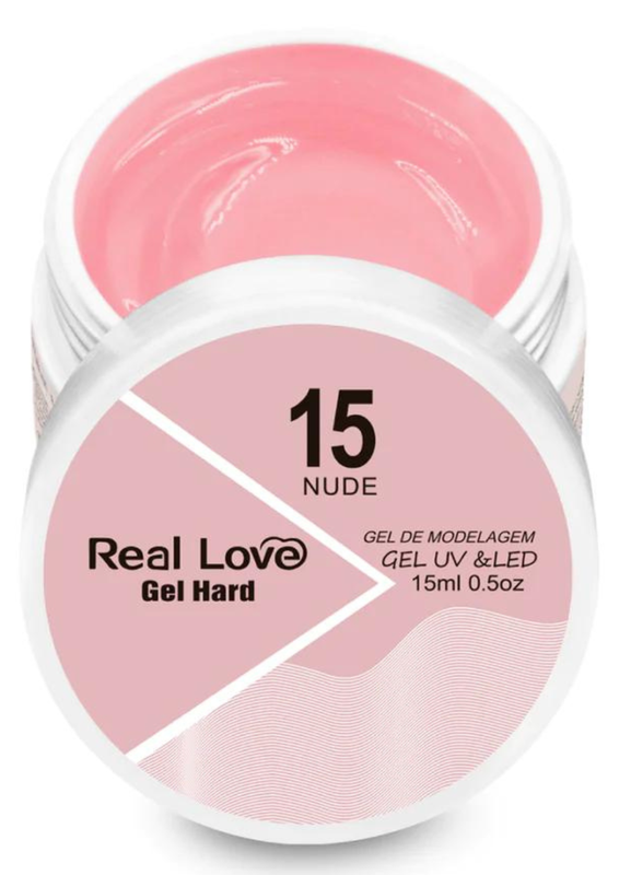 REAL LOVE - GEL HARD UV/LED 15G N. 15 NUD...