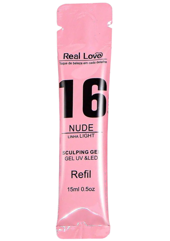 REAL LOVE - REFIL SCULPING GEL UV/LED 15M...