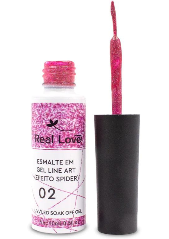 REAL LOVE - ESMALTE EM GEL LINE ART (EFEI...