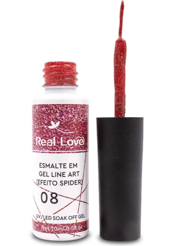 REAL LOVE - ESMALTE EM GEL LINE ART (EFEI...