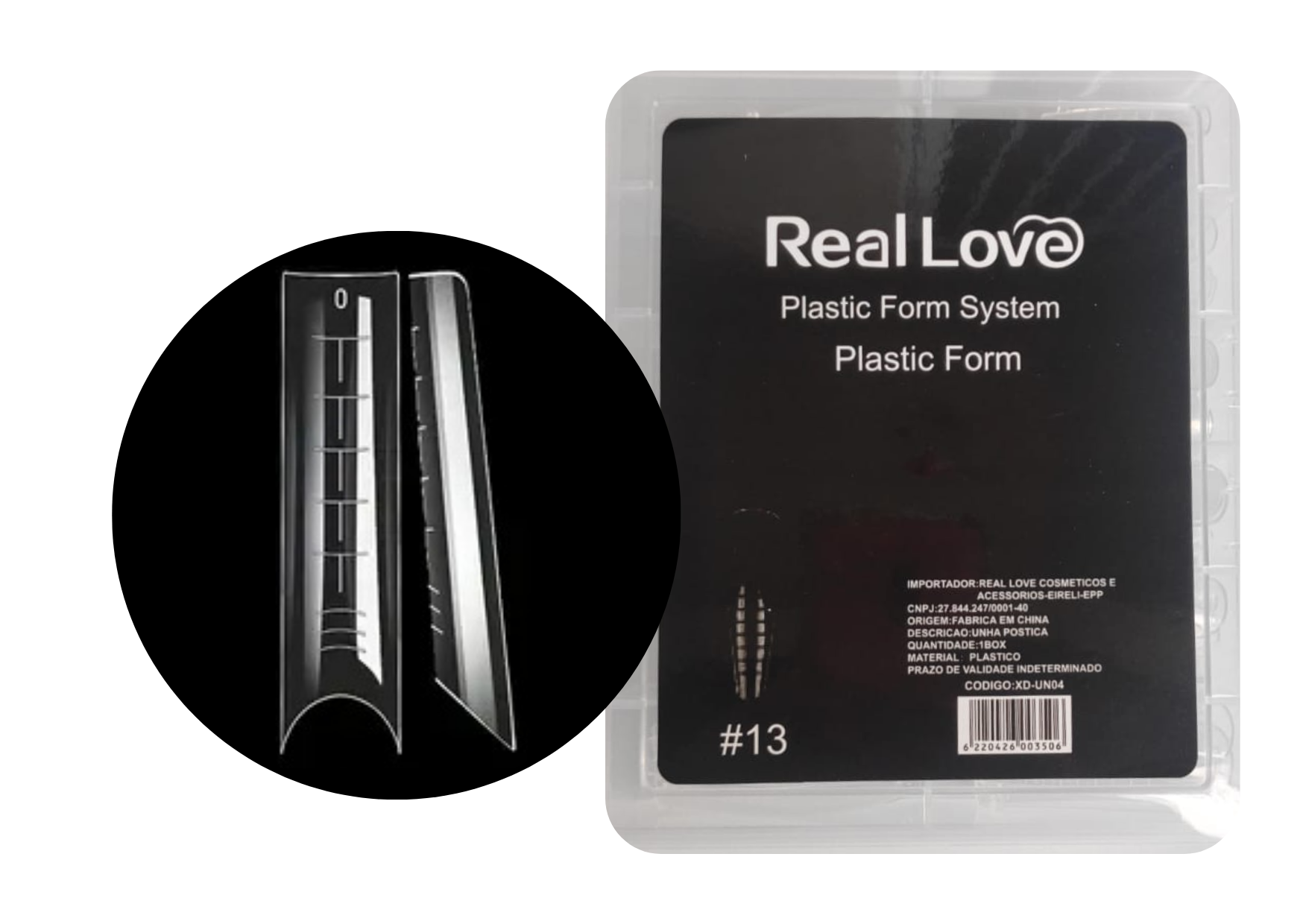 REAL LOVE - MOLDE F1 QUADRADA CURVATURA C...
